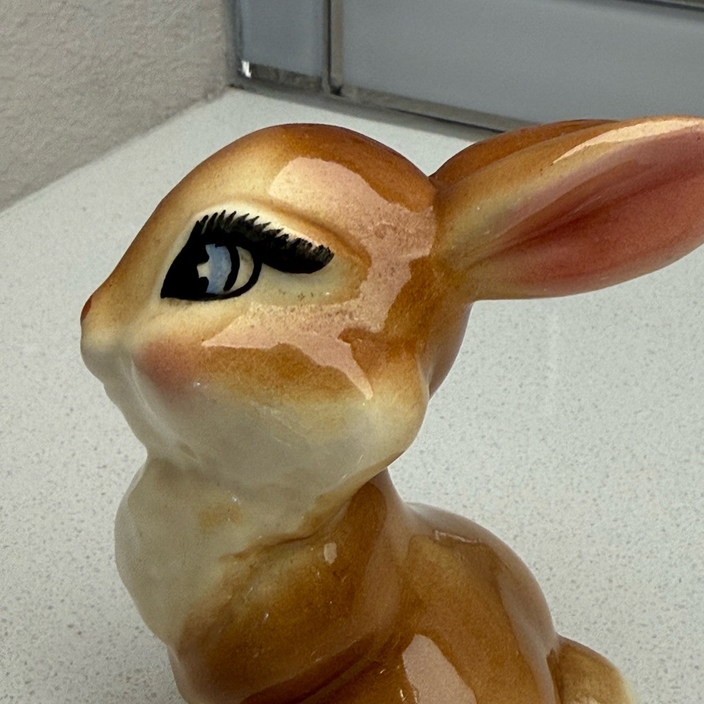 Vintage Miss Bunny Blossom Figurine Thumper's Girlfriend Bambi Movie 1942 Disney - Picture 13 of 15